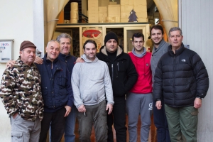 Lo staff della Lory Pesca di San Benedetto del Tronto